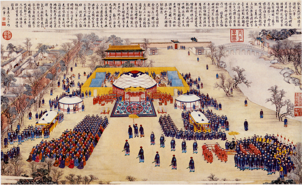 A_Victory_Banquet_Given_by_the_Emperor_for_the_Distinguished_Officers_and_Soldiers