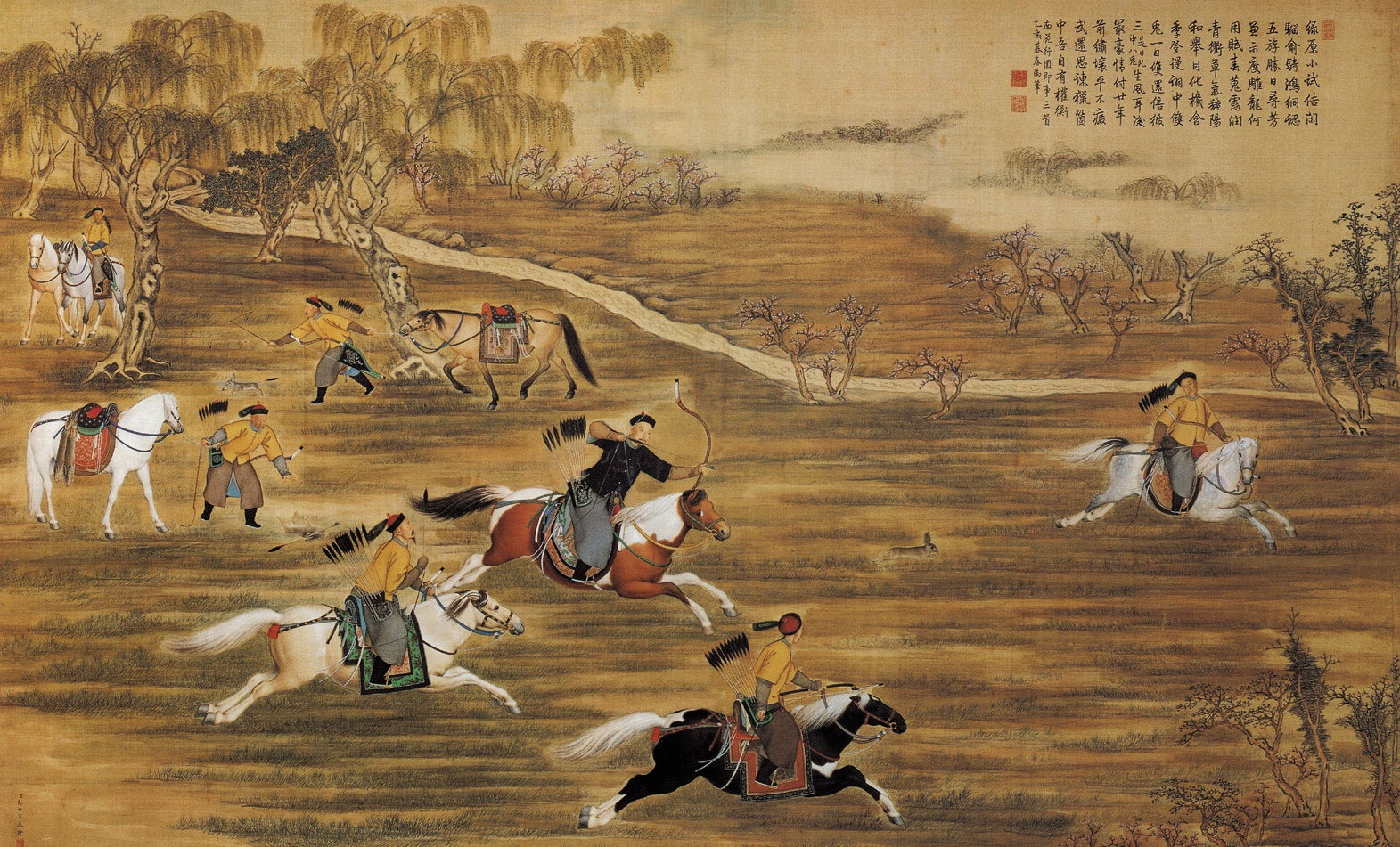 The_Qianlong_Emperor_Hunting_Hare