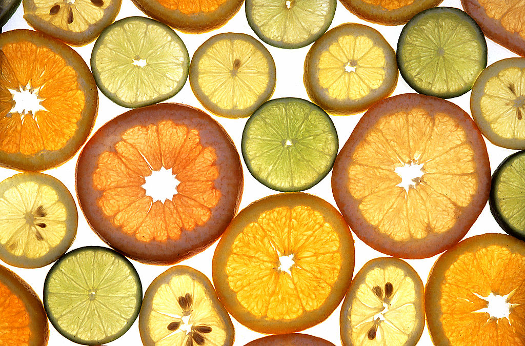 Wiki: Slices of various citrus fruits http://commons.wikimedia.org/wiki/File%3ACitrus_fruits.jpg