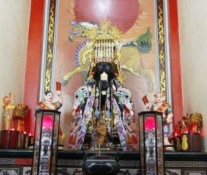 蘆竹南天壇玉京聖殿，北陰酆都大帝像。圖片來源