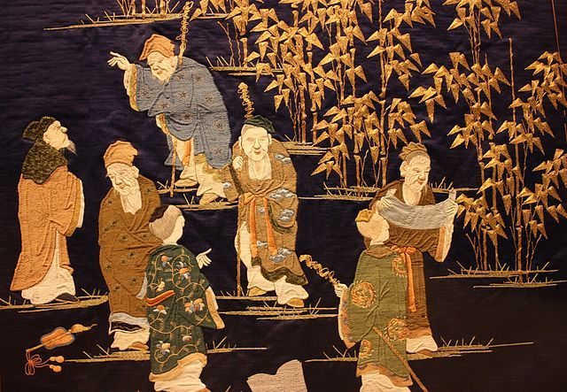 “WLA vanda The Seven Sages of the Bamboo Grove”，作者Wikipedia Loves Art participant 