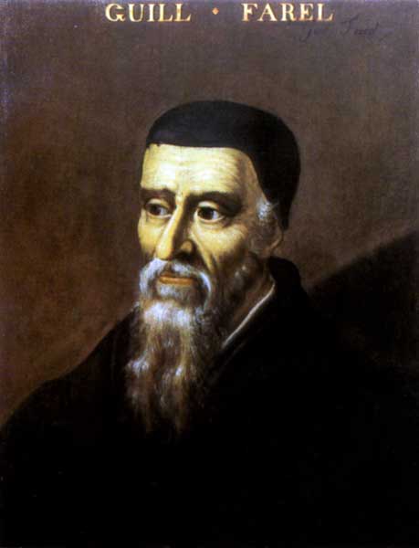 法瑞爾是促成喀爾文在日內瓦領導改革的重要推手。1536年，喀爾文原本想前往史特拉斯堡，卻在途中留宿日內瓦時，被法瑞爾說服，留在日內瓦推動改革。