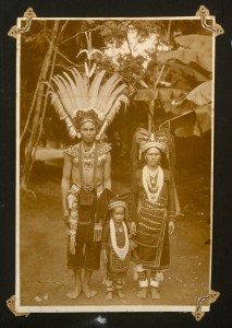 陳澄波收藏的原住民照片。（財團法人陳澄波文化基金會提供） 