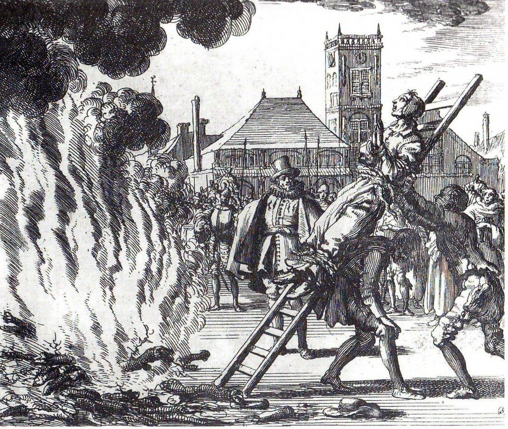 火刑往往是異教徒、女巫的最後的下場。