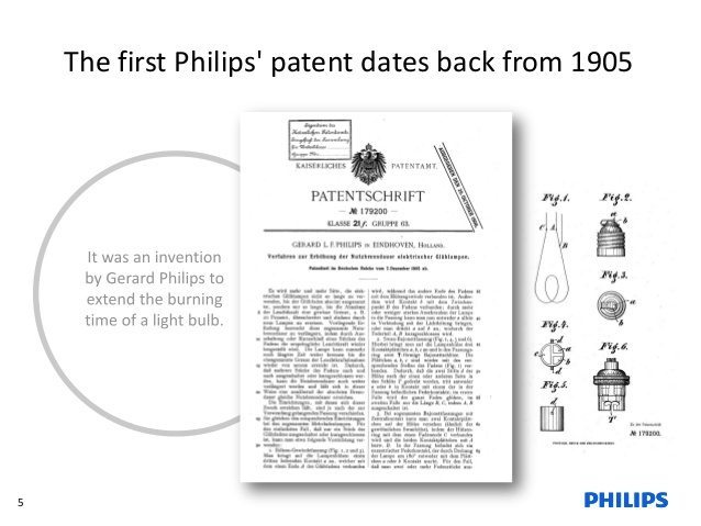 first patent