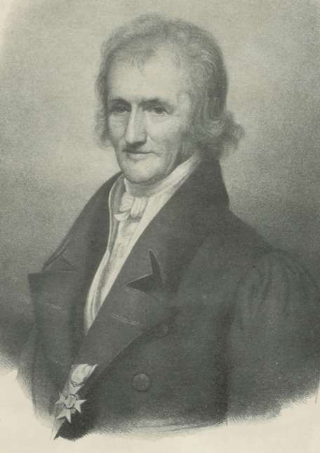 圖1 約翰‧海因裡希‧柯塔(Johann Heinrich Cotta，1763-1844)是德國開啟近代林學的先驅學者。
