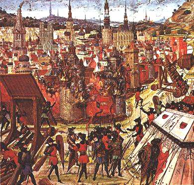 1099年十字軍攻下耶路薩冷（Source:wikipedia）