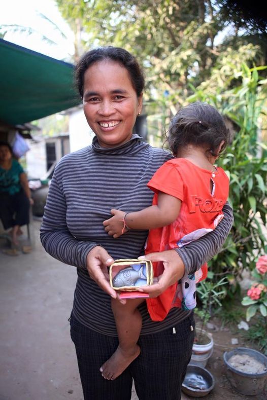 In Cambodia, 'Lucky' Iron Fish For The Cooking Pot Could Fight