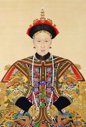 慈禧太后的帝王肖像。 圖片來源：Wikimedia Commons