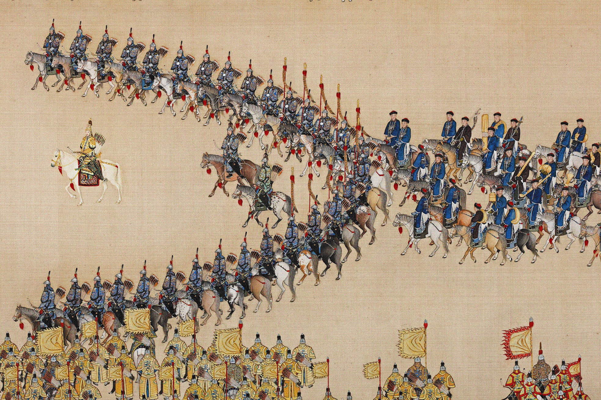清朝八旗军的最后一场外战：中世纪骑兵对战近代枪炮_战斗
